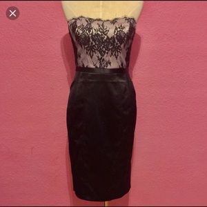 Pink & Black Formal Dress